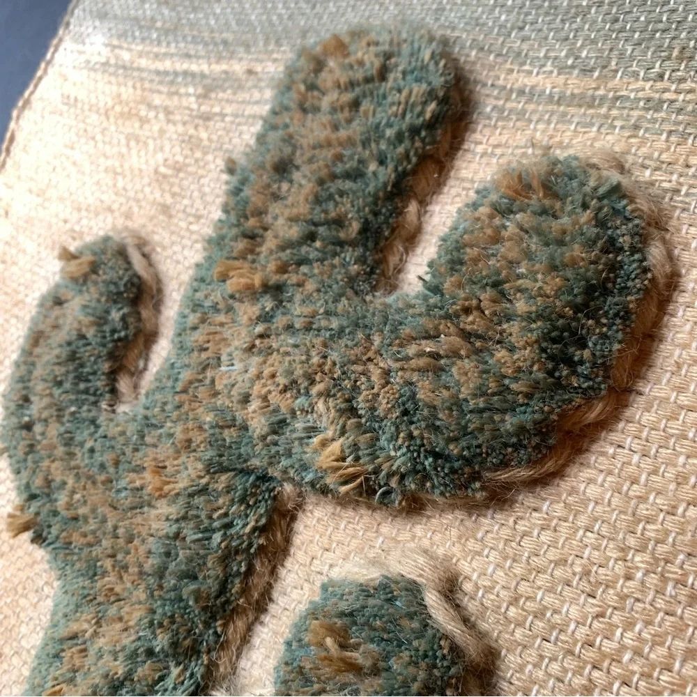 v i n t a g e :: 80s Woven Southwestern Desert Tapestry Wall Hanging
